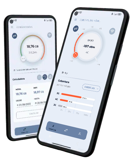 app de cobertura de señal móvil 5G 4G y 3G